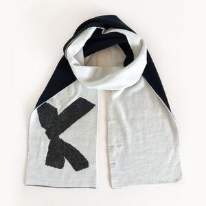 New York & Company Elegant Sequin Bow Knit Scarf